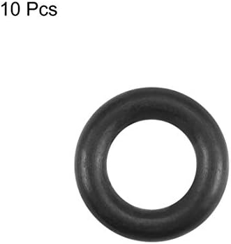 uxcell Nitrile Rubber O-Rings 8.1mm OD 4.5mm ID 1.8mm Width, Metric Nitrile Rubber Sealing Gasket, Pack of 10 - Image 2