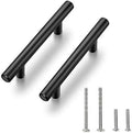 Ravinte Cabinet Handles,5" Length,3" Hole Center,Matte Black,55 Pack by Ravinte