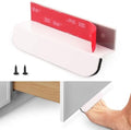 RVPEKUPE 2-Pack Under Cabinet Foot Pull for Trash Drawer, White 4" by RVPEKUPE