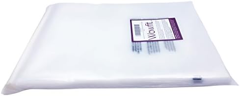 Wowfit 400 CT 4-Size FBA Poly Bags, Suffocation Warning, Permanent Adhesive - Image 4