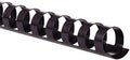 GBC Binding Spines / Spirals / Coils, 5/8" Diameter, 130 Sheet Capacity, CombBind, Black, 100 Pack (4000092) by GBC
