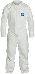 DuPont Tyvek 400 TY120S Disposable Protective Coverall, White, 5X-Large (Pack of 25) by DuPontPersonalProtection