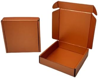 50 Pack 5.1x5.1x1.2 in Copper Shipping Boxes - Image 6