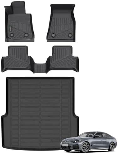 ANBINGO® Floor Mats & Cargo Liner for BMW i4 2022 2023 2024 2025 by ANBINGO