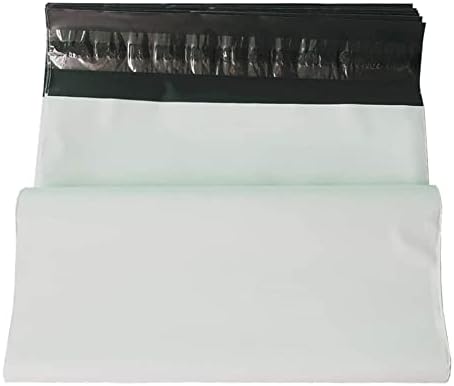 10 X 13 Inches White Poly Mailers, Small Self-Sealing Shipping Bags 12 Pcs by NO.1987+commerce
