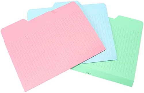 Find It File Folders - Pack of 12 Tabbed, Letter Size Calendar Filing Folders for Office, School and Home Organization, Back to School Supplies for College Students - Assorted Colors - Image 6