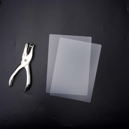 20pcs A6 Binding Covers Plastic DIY Frosted PP Filleted Corner 0.4mm Thick No Hole 4.3x6" Cover for Binder Discbound Planner Notebook (A6) - Image 2