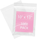 iMailer- 1000 Pcs- 10" x 13" Clear Reclosable Zip Bags by iMailer