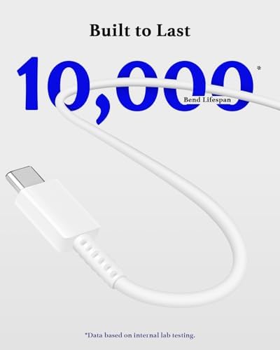 25W Type C Charger Fast Charging Long 10 ft Fast Charger USB C Cable - Image 5