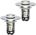 Hibbent 2 PCS Upgraded 3 in 1 Bathroom Sink Drain Strainer, Pop Up Stopper by Hibbent