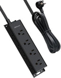 Surge Protector Power Strip, 12 Widely Spaced Multi Outlets on 3 Sides by Mifaso