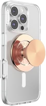 PopSockets Phone Grip for MagSafe, Magnetic Holder- Radial Rose Gold by Unknown