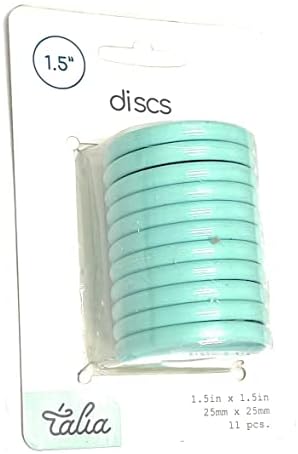 Talia Discbound Notebook - Discs (Summer Blue, 1.5inch) - Image 3