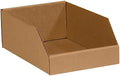 Box USA Storage Bins Small 8"L x 12"W x 4 1/2"H 50-Pack - Corrugated Cardboard Box for Packing, Moving, and Storage by BOXUSA