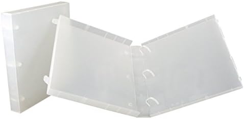 UniKeep 3 Ring View Binder - Binder Case is Fully Enclosed - Available in White, Clear, or Black and in Different Spine Sizes (Box of 15, White, 1.5 Inch) - Image 5