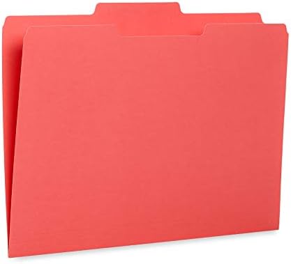 Blue Summit Supplies 100 File Folders, Letter Size, 1/3 Cut, Gem Tones - Image 7