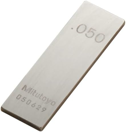 Mitutoyo - 611195-531 Steel Rectangular Gage Block, ASME Grade 0, 0.50" Length - Image 2