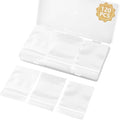 WEGOUP 120 PCS Small Plastic Bags for Jewelry, 2" x 2.76" 2.4 Mil Thick by wegoup