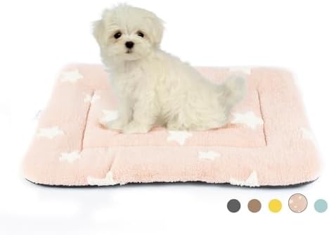 Mora Pets Dog Crate Pad Washable Cat Dog Bed for Crate Flat Pet Kennel Mat by MoraPets