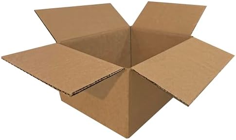 Corrugated Mail & Shipping Boxes, 8 x 6 x 4 inch, 25 pack by uBoxes