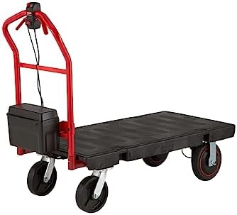 Rubbermaid Commercial Products Platform Truck Motorized Kit Medium Size 24"x48" for Moving Heavy Loads in Industrial/Commercial/Warehouse Environments by RubbermaidCommercialProducts