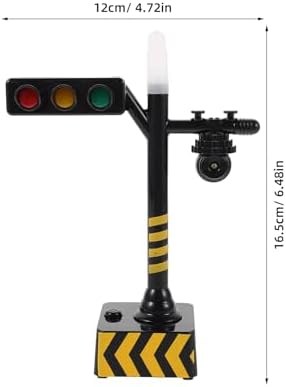 VOSAREA Traffic Light Model for Kids, Simulated Traffic Signal Light with Sound and Flash Effects, Educational Model for Home and Preschool Classroom Use - Image 2