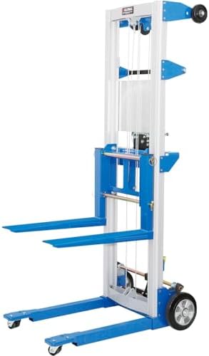 Global Industrial Lightweight Hand Operated Lift Truck, 400 Lb. Capacity by GlobalIndustrial