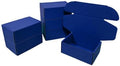 50 Pack 6x4x2.4 in Industrial Blue Shipping Boxes by Unknown