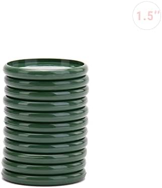 Talia Discbound Notebook - Discs (Green Olive, 1.5inch) - Image 2