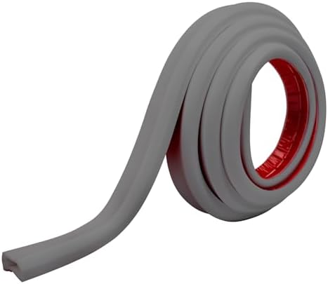 TV Cord Hider – Flexible Wall Cord Cover Slim Design Silicone Cable Raceway - Self Adhesive, Cut to Size Design for Hiding Wires on Wall - Clean Home Setup Cable Concealment (Grey 3 Feet) - Image 2