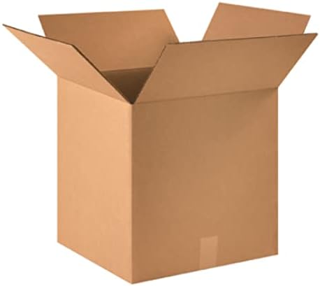 Secure Seal 16x16x16 Pack of 100 Corrugated Cardboard Packing Shipping Mailing Moving Carton Boxes by Secure+Seal