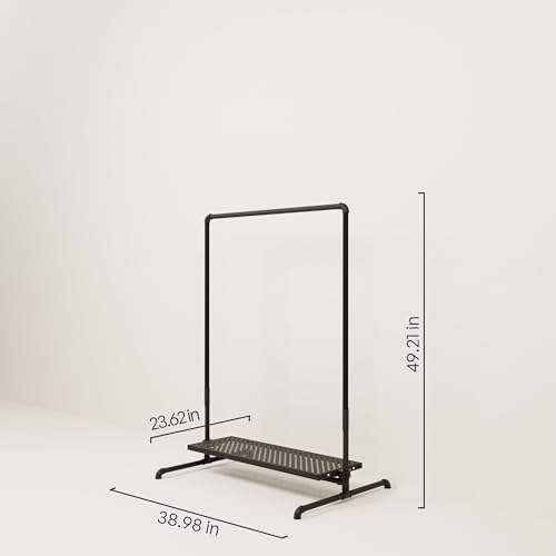 pamo Clothing Rack with Shelves 39" W x 49" H, 130 lbs Load Capacity - Image 2