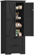 TEENFON Storage Cabinet with Doors & Adjustable Shelf by TEENFON