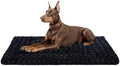 Exsnugy Washable Dog Bed Mat Large Size Fluffy Pet Crate Pad 48x30 XXL by Exsnugypetproducts