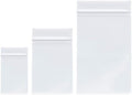 Plymor 2x3, 3x4, 4x6 inch (100 Each), 4 Mil Variety Pack Zipper Bags by Plymor