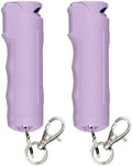 SABRE Pepper Spray with Fast Flip-Top Safety & Snap‑Clip Keychain for Self Defense - Maximum Police Strength OC with UV Marking Dye, 10‑Sec. Spray, 14-ft Range, Finger Grip, Made in USA, 0.54 fl oz by SABRE