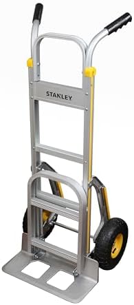 Stanley Aluminium Hand Truck-200KG, Silver, SXWTI-HT514 by STANLEY