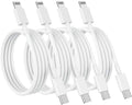 USB C to Lightning Cable (4pack 6ft), Apple MFi Certified iPhone Fast Charger 2m, Power Delivery Original Type C Charging Cord for Apple iPhone 13/12/11 Pro/11/XS MAX/XR/8/7/6s Plus,iPad (White) by Susnwere