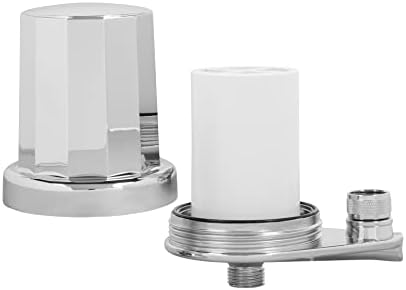 GE Shower Filtration System | Removes Chlorine | Easy to Install to an Existing Shower Head Tool Free in Minutes | Filter Included | Replace Filter (FXSCT) Every 6 Months, White (Pack of 2) - Image 2