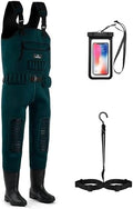 Trudave Chest Waders for Men & Women Waterproof, Fishing Neoprene Waders, Hunting Waders with Boots by Trudave
