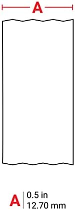 Brady Authentic (M21-500-595-GY) All-Weather Vinyl Label for Indoor/Outdoor ID, Lab and Equipment Labeling, Black on Gray- For M210, M210-LAB, M211, BMP21-PLUS and BMP21-LAB Printers, .5" W, 21' L - Image 3