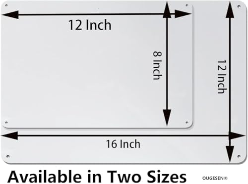 Pool Informational - Maximum Water Depth Sign Metal Sign 12 x 16 Inch Wall Decor for Indoor & Outdoor Use - Image 2