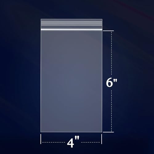 iMailer- 500 Count - 4" x 6" Small Reclosable Zip Plastic Bags - Image 2