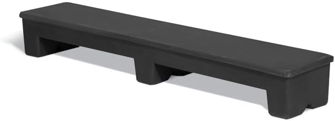 Slim Jim DUN5016 Narrow Heavy-Duty Plastic Poly Dunnage Rack by SturdyEssentials