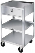 Lakeside Manufacturing 356 Mobile Equipment Stand, Stainless Steel, 3 Shelves and 1 Drawer, 300 lb. Capacity (Fully Assembled) by Lakeside+Manufacturing%2C+Inc.