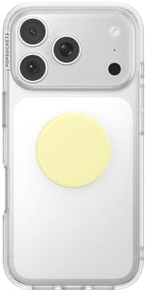 PopSockets Adhesive Phone Grip, Holder- Butter Yellow - Image 3