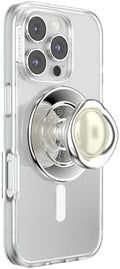 PopSockets Phone Grip for MagSafe, Magnetic Holder- Silver Eye by PopSockets