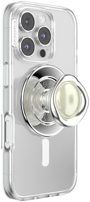 PopSockets Phone Grip for MagSafe, Magnetic Holder- Silver Eye by PopSockets