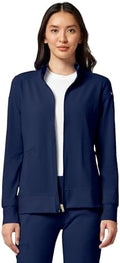 Cherokee iFlex Scrub Jacket for Women 2 Pocket Zip Front by Cherokee