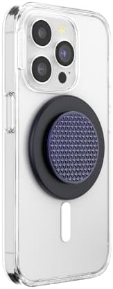 PopSockets Phone Grip for MagSafe, Magnetic Holder- Knurled Navy - Image 2